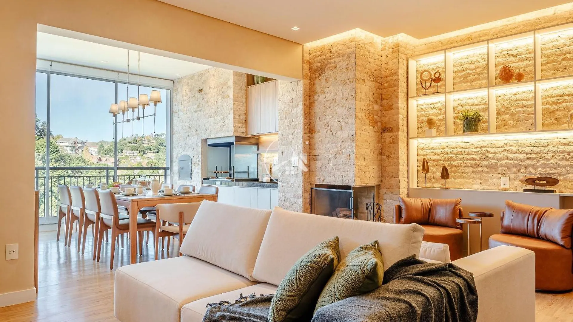 Refugio Nas Alturas: Cobertura De Luxo Com 5 Suites E Vista Campos do Jordão